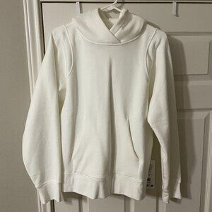 Lululemon, Loungeful Hoodie, Size 12, White, New with Tags